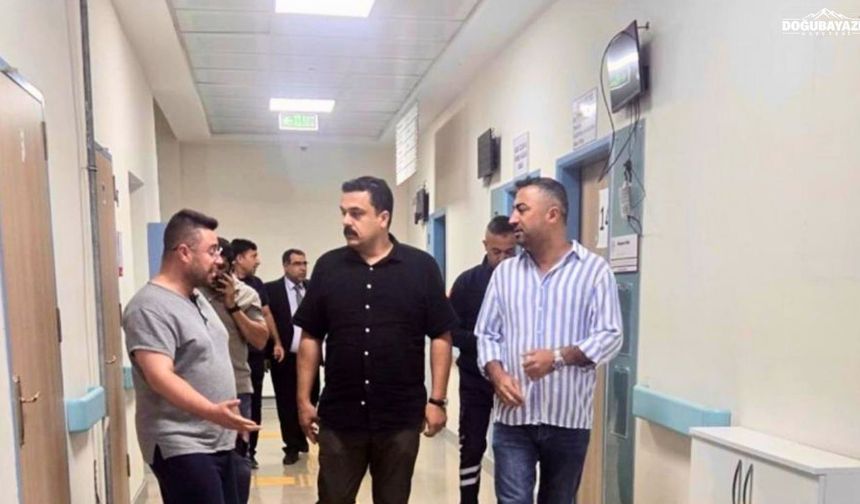 İl Sağlık Müdürü Acu, Doğubayazıt’taki çalışmaları inceledi