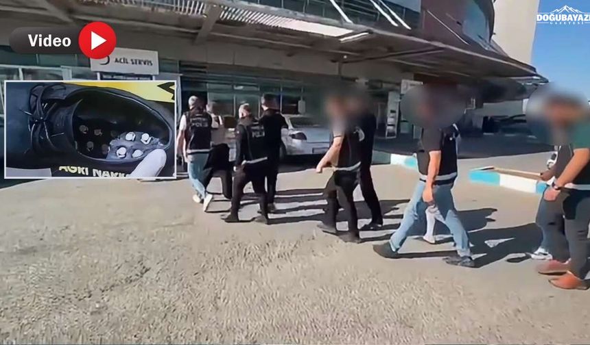 Ağrı’da milyonlarca lira değerinde yasaklı madde ayakkabıdan çıktı