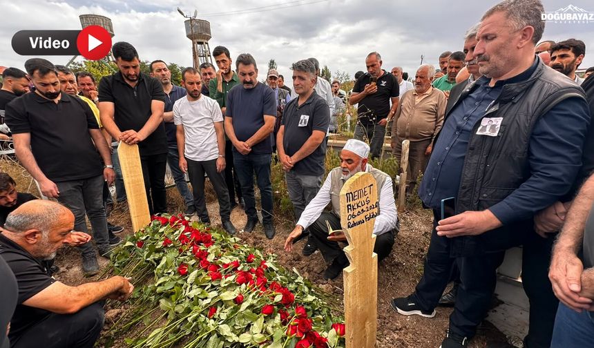 Ağrı Belediye Eş Başkanı Mehmet Akkuş gözyaşları arasında uğurlandı