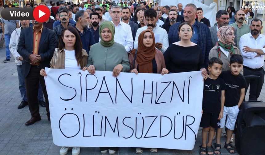 Suriye’de öldürülen genç için Ağrı’da yürüyüş düzenlendi
