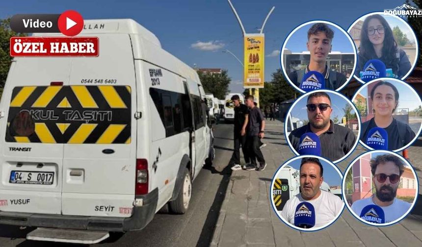 Ağrı’da servis fiyatları dudak uçuklatıyor: Şoförler dertli, öğrenciler çaresiz