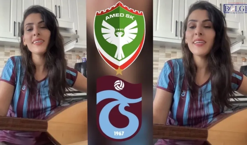 Trabzonspor formasını giydi, Beytocan’ın Kürtçe eserini seslendirdi
