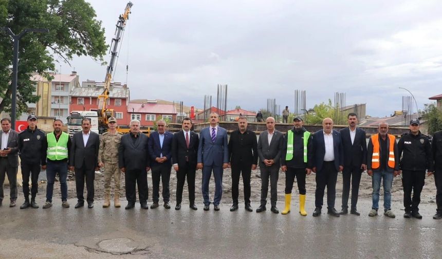Ağrı Valisi Bozkurt Tutak’ta: Hükümet Konağı için talimat