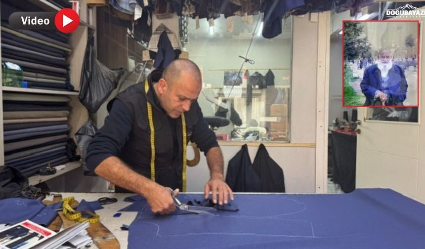 Ağrı'da 120 yıllık zanaat: Beş kuşak boyunca devam eden terzilik