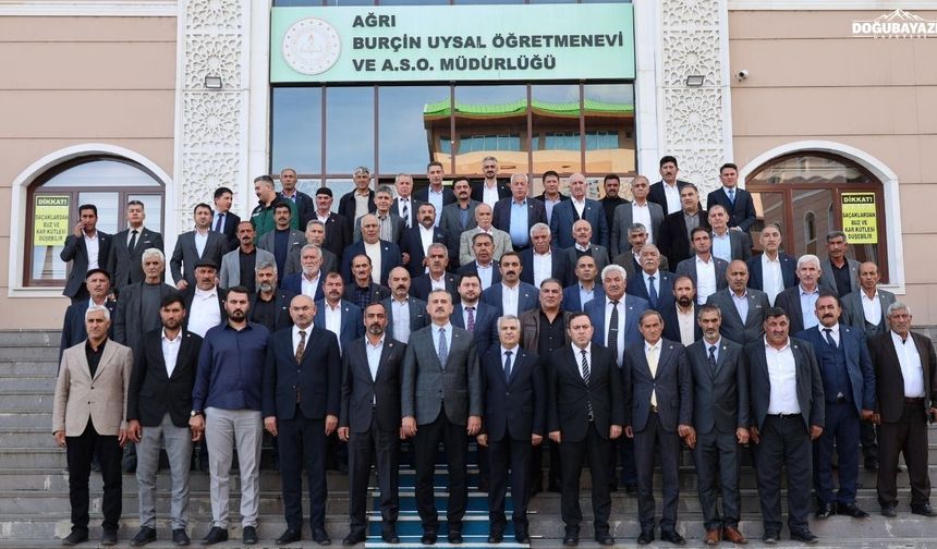 Ağrı'da Muhtarlar Günü buluşması