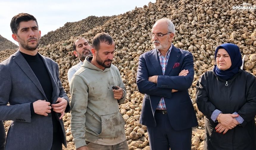 Ağrılı pancar üreticileri Sakık'a anlattı: Borç içinde kaldık