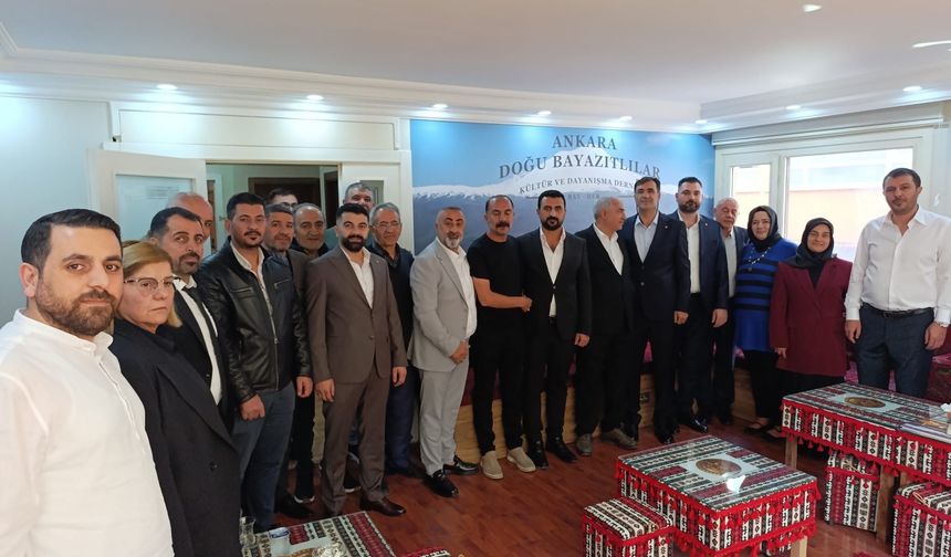 Ankara’da Doğubayazıtlılar Bir Araya Geldi: Hem Dernek Ziyareti Hem Hastaya Moral