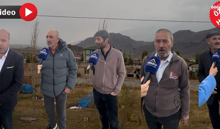Doğubayazıt Sanayi Mahallesi'nde sorunlar büyüyor, vatandaşlar çözüm bekliyor