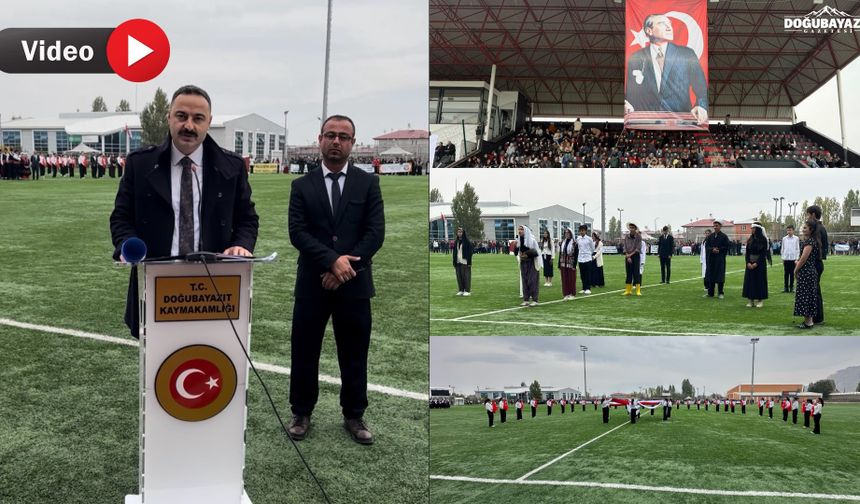 Doğubayazıt'ta 29 Ekim kutlamaları stadyuma taşındı
