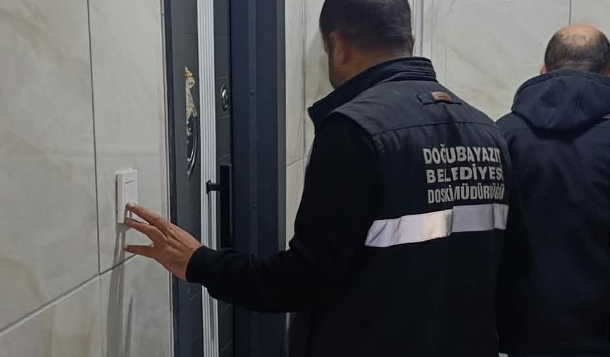 Doğubayazıt’ta su kayıp ve kaçaklarına karşı denetimler sürüyor