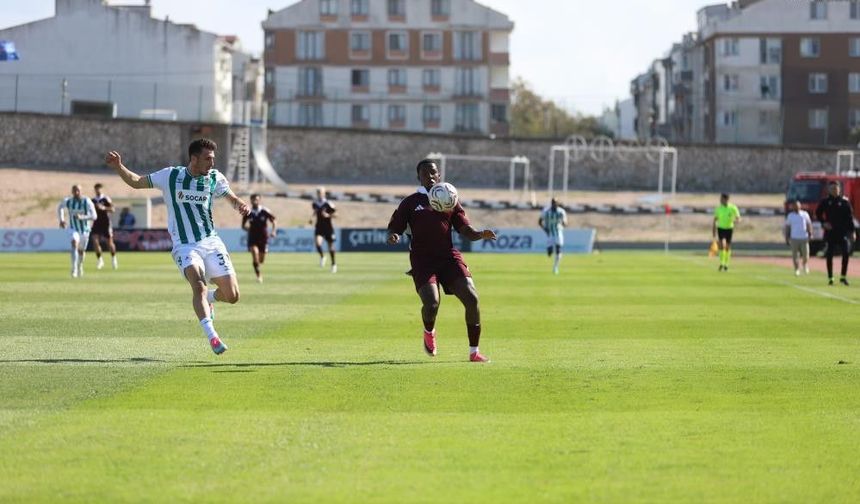 Iğdır FK Bandırma'da kazandı: Gözünü liderliğe dikti