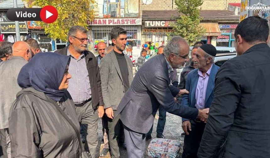 DEM Parti Heyetinden Patnos Esnafına Çıkarma