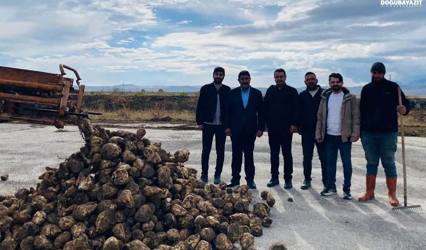 Patnos’ta 2026 Şeker Pancarı Alım Sezonu Başladı