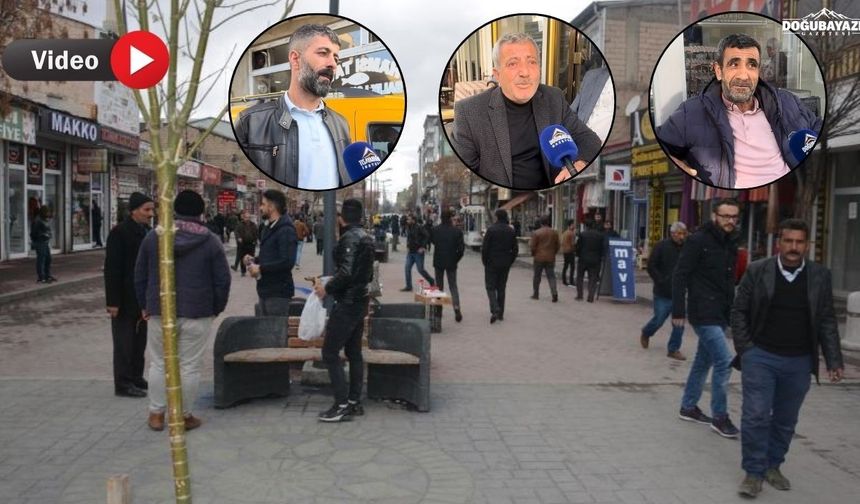 Patnos’ta vatandaşın gündemi ekonomi: Altın almak hayal, geçinmek zor