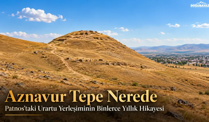 Patnos’ta 2 bin 800 yıllık tarih: Arnavuz Tepesi geçmişe ışık tutuyor