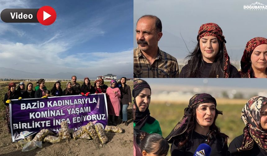 Doğubayazıt’ta kadınların emeği kız öğrencilerin eğitimine destek olacak