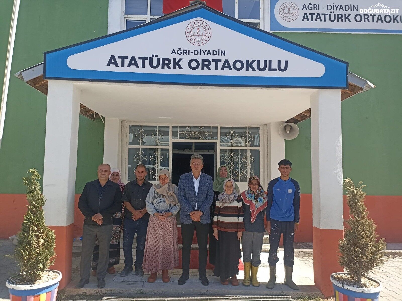 Ağrı İl Milli Eğitim Müdürü Çakan Diyadin'deki Okulları Denetledi (2)