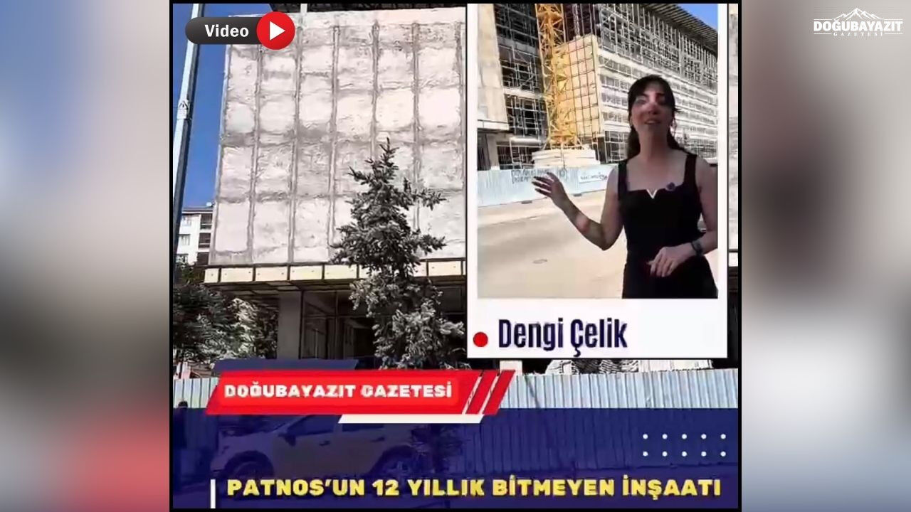 Ağrı Patnos'ta inşaat çilesi: Müteahhitler değişti, Avm yine bitmedi!
