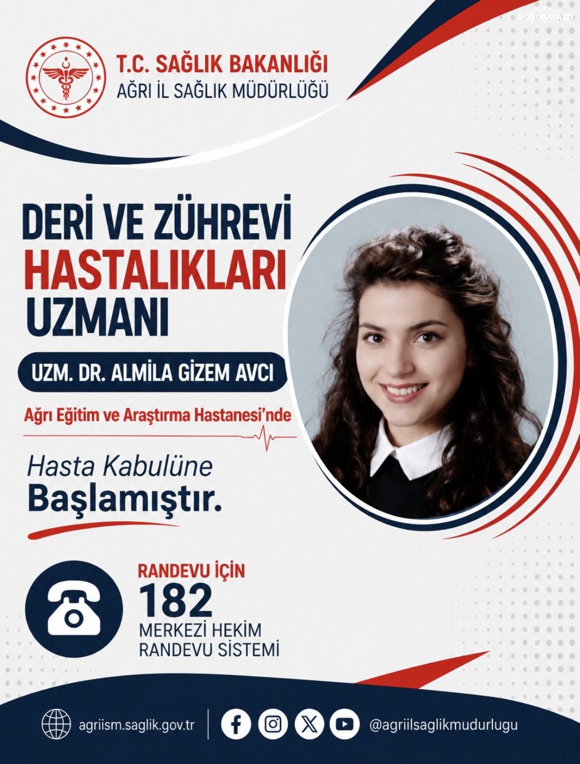 Ağrı’da Dermatoloji Alanında Yeni Uzman Göreve Başladı (2)