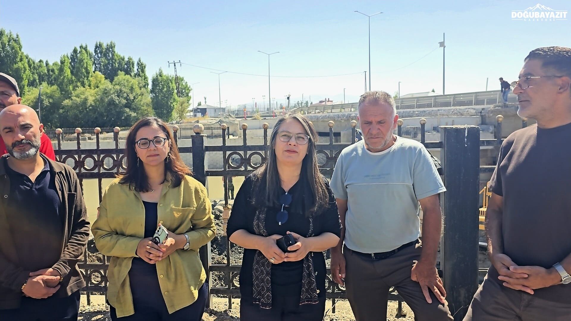 Ağrı’da Içme Suyu Hattı Nehrin 4 Metre Altına Taşındı111