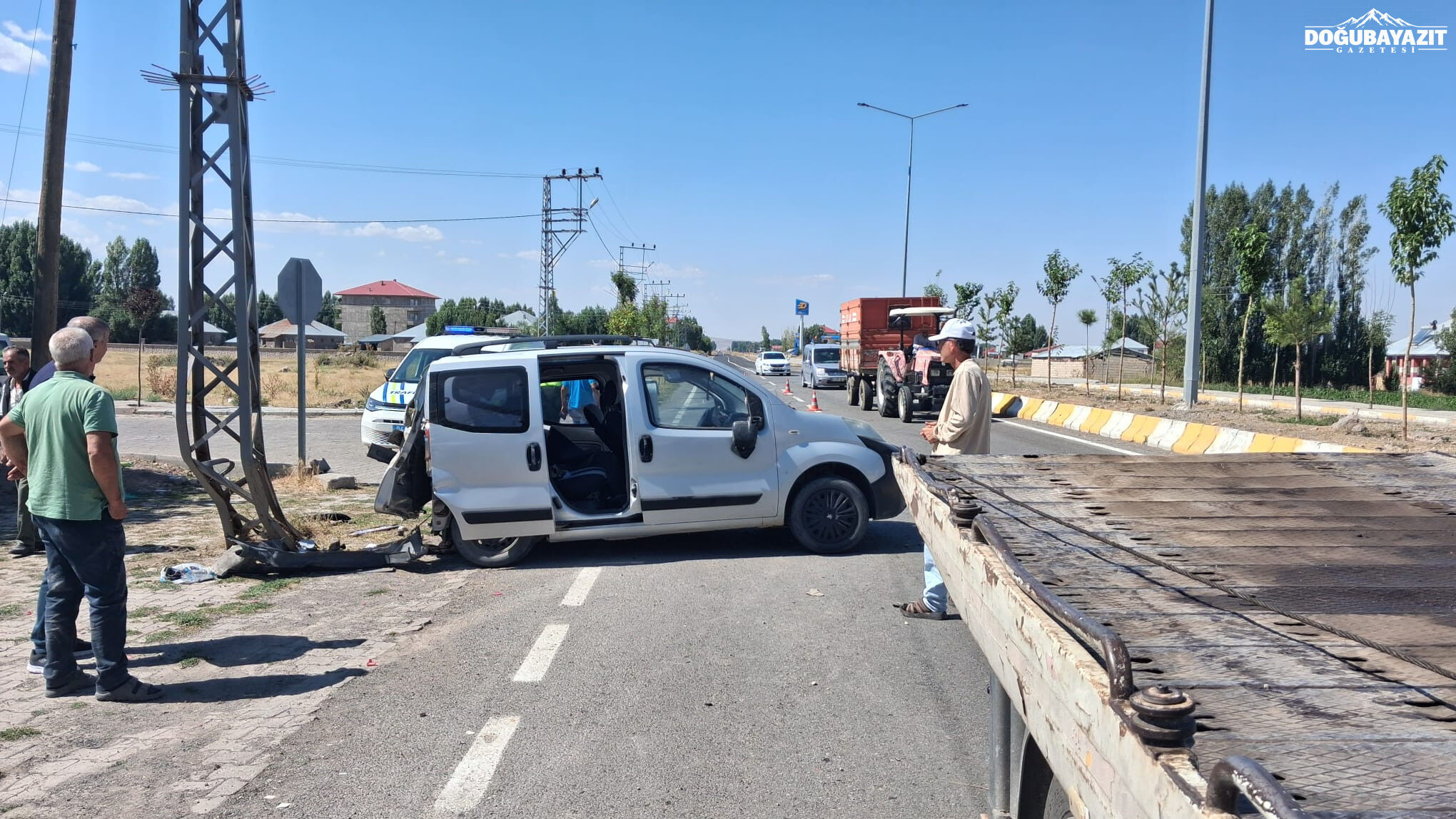 Ağrı’da Korkutan Kaza (2)