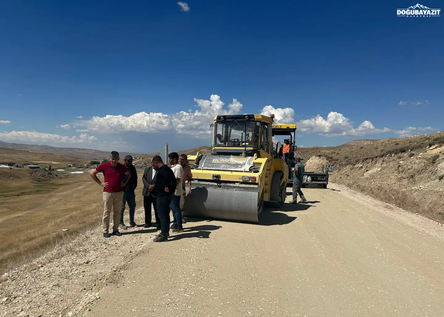 Ağrı’da Yollar Yenileniyor Asfalt Çalışmaları Hız Kazandı (3)