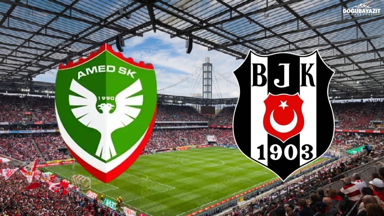 Amedspor-Beşiktaş maçı ne zaman, saat kaçta?