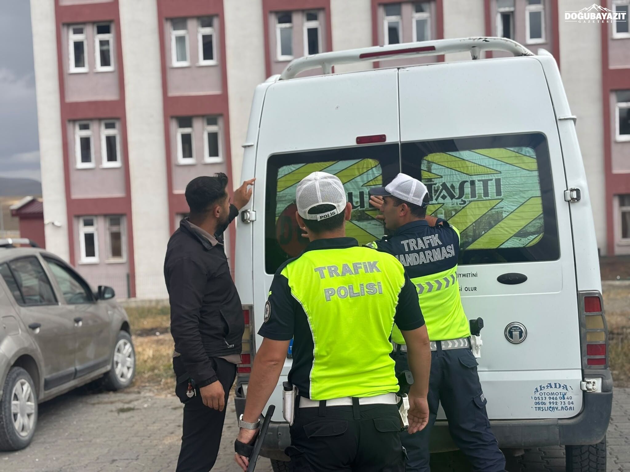 Diyadin’de Okul Servisleri Mercek Altında