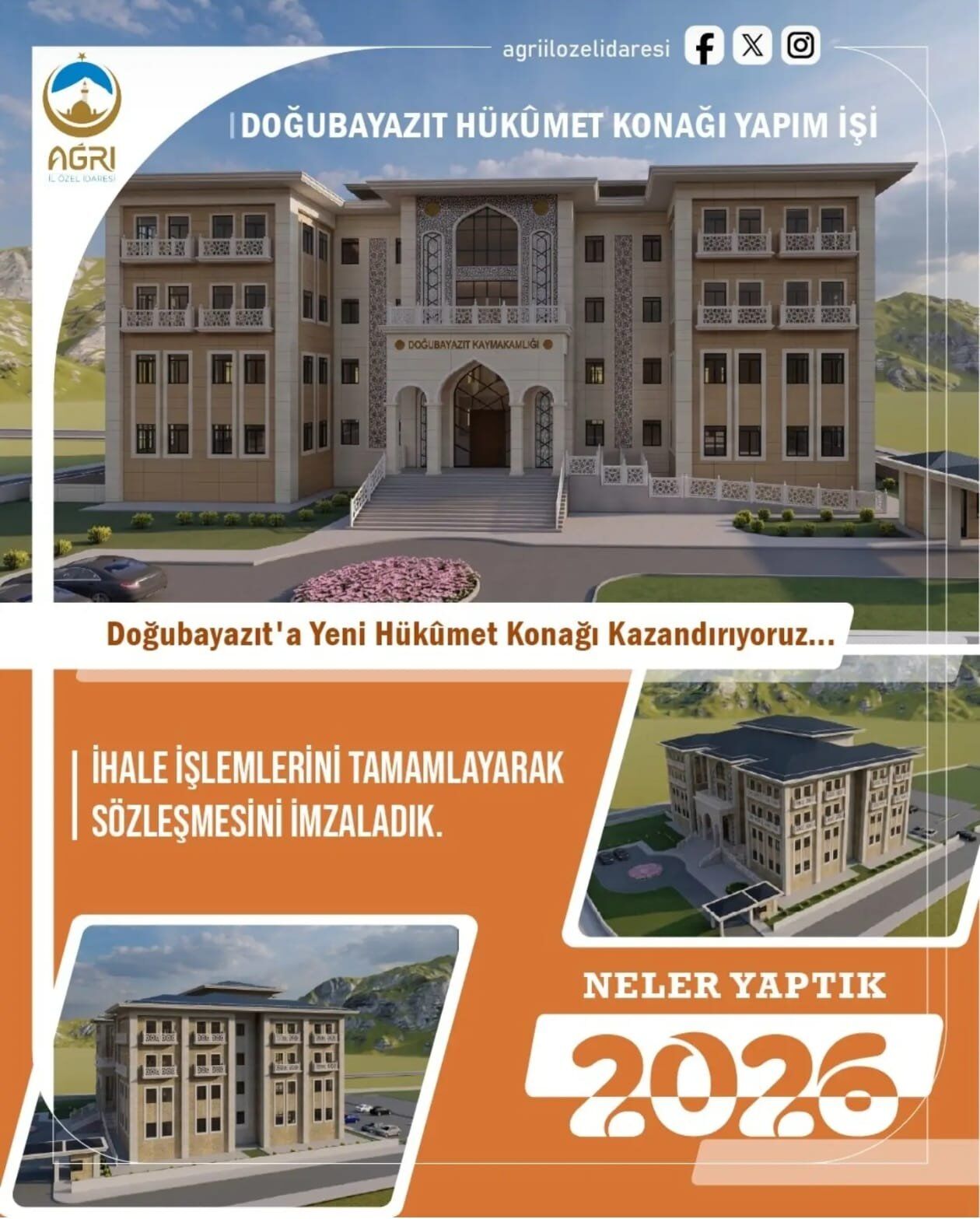 Doğubayazıt’ın Yeni Hükümet Konağı Projesinde Yeni Aşama (2)