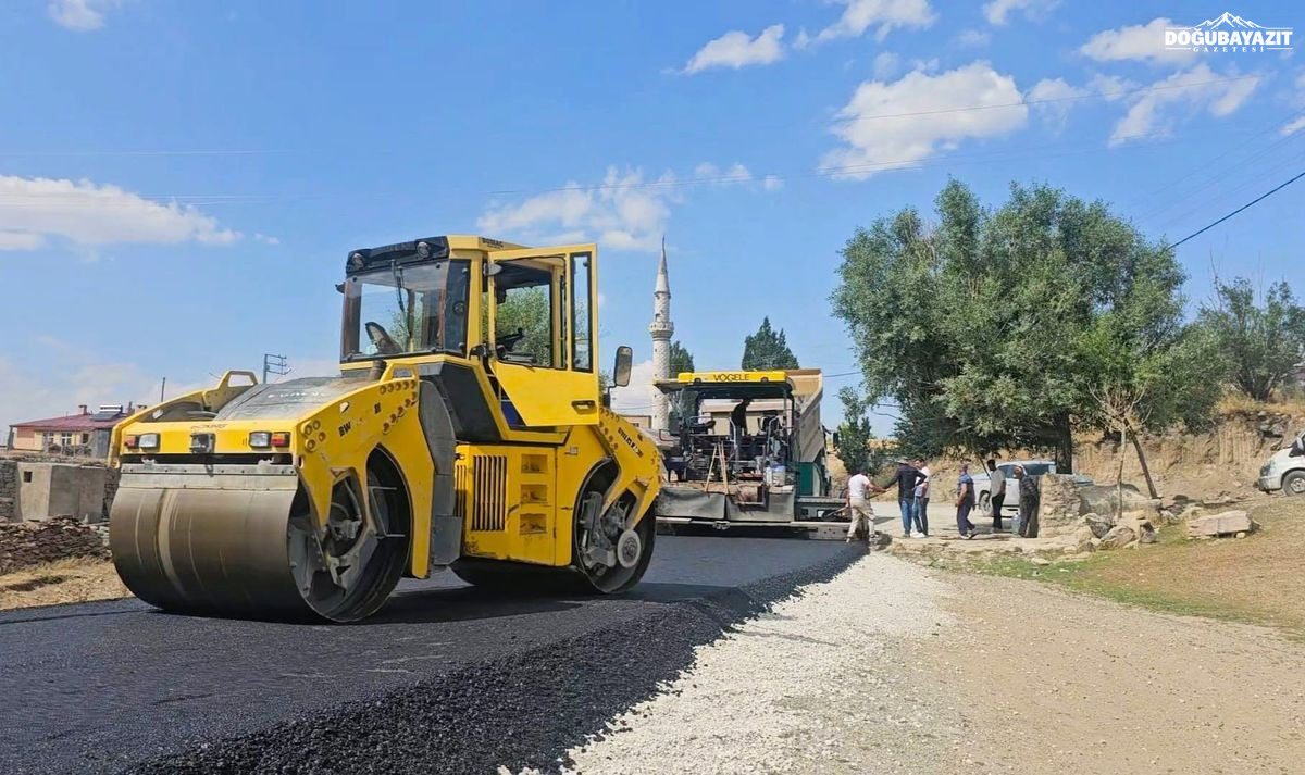 Doğubayazıt’ta 3,5 Kilometrelik Köy Yolu Asfaltlandı-1