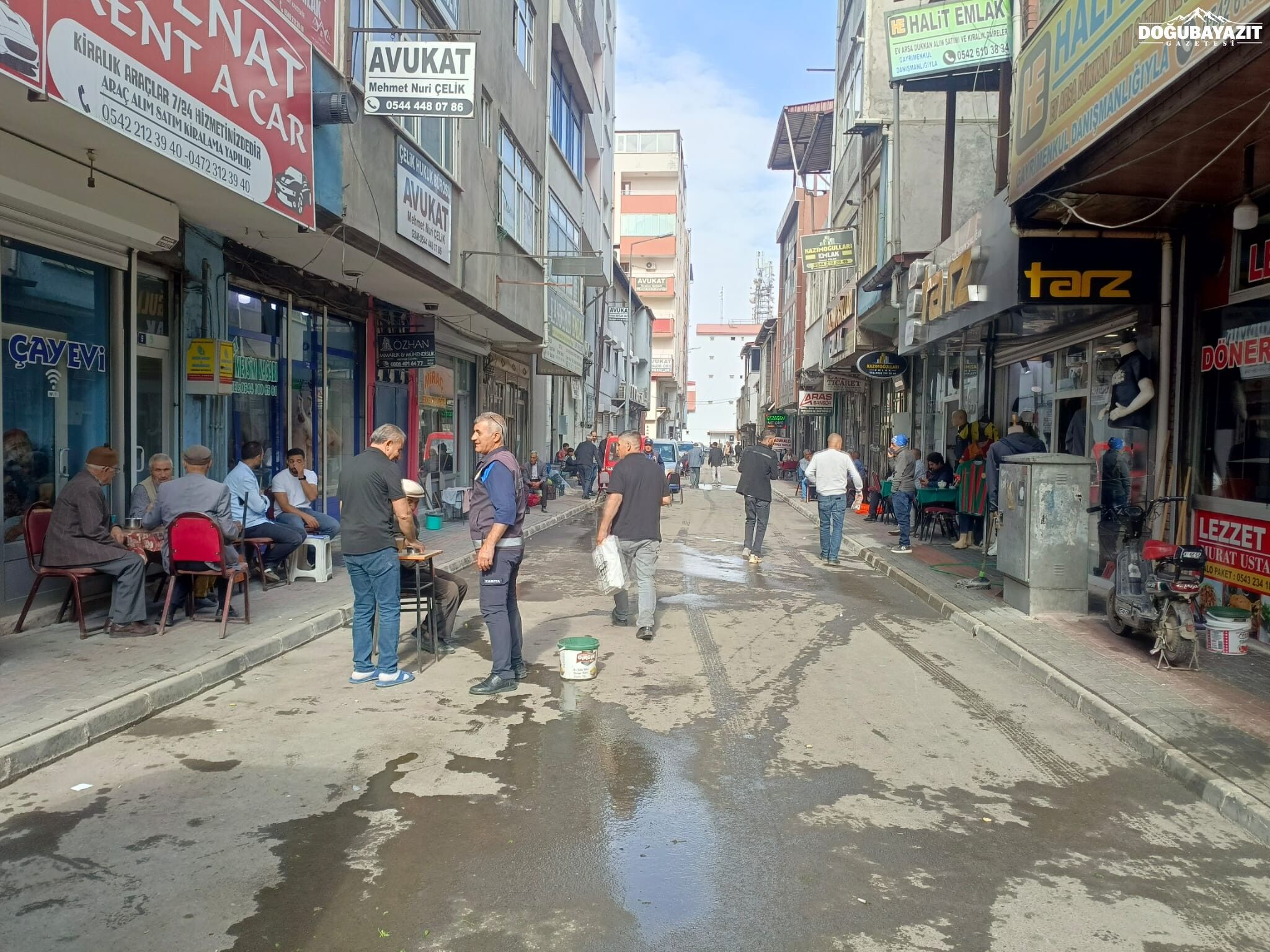 Doğubayazıt’ta Kaldırım Işgallerine Karşı Denetimg