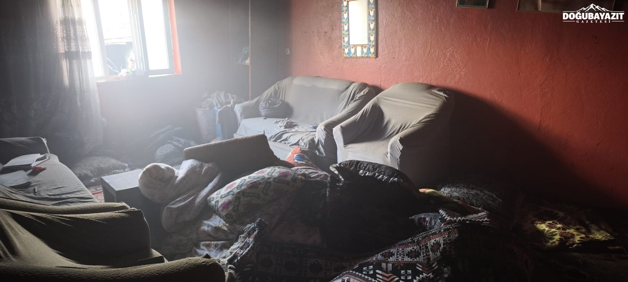 Doğubayazıt’ta Korkutan Yangınr