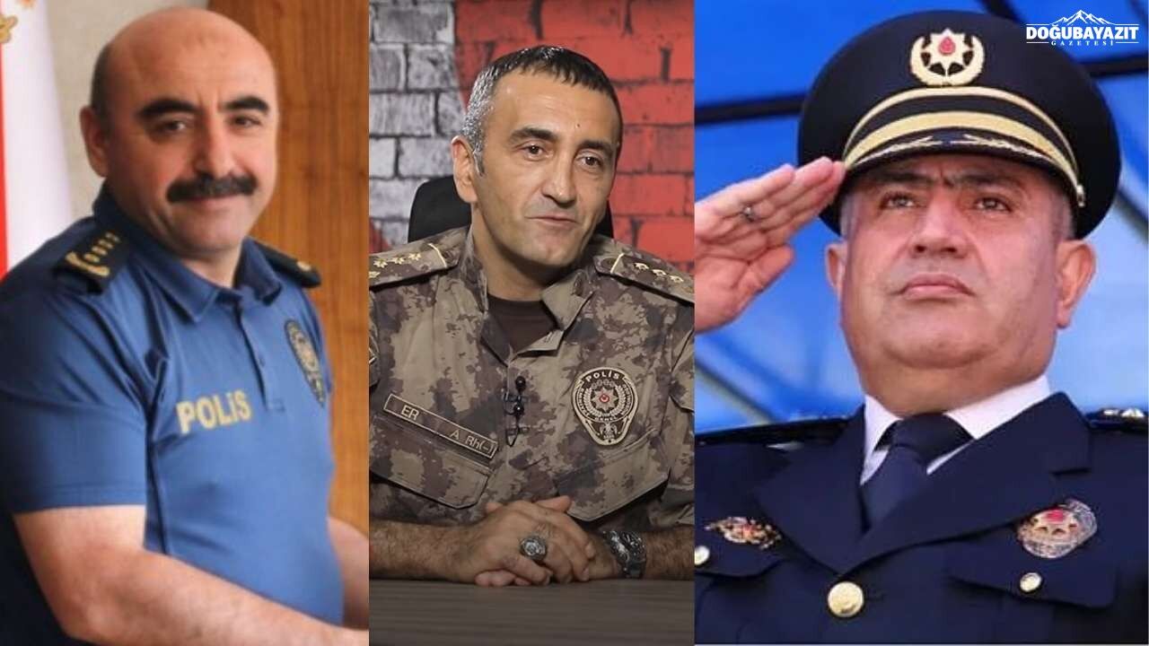 Ağrı'nın 3 komşu ili Van, Erzurum ve Iğdır’da emniyet müdürleri değişti