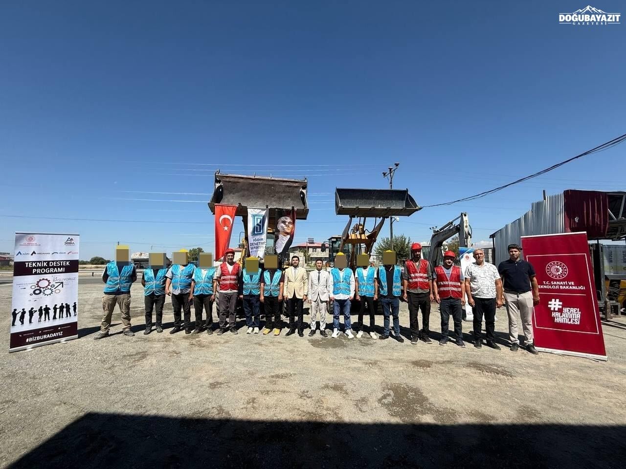 Iğdır'da Yükümlülere Meslek Kapısı 9 Kursiyer Iş Makinesi Sertifikası Aldı