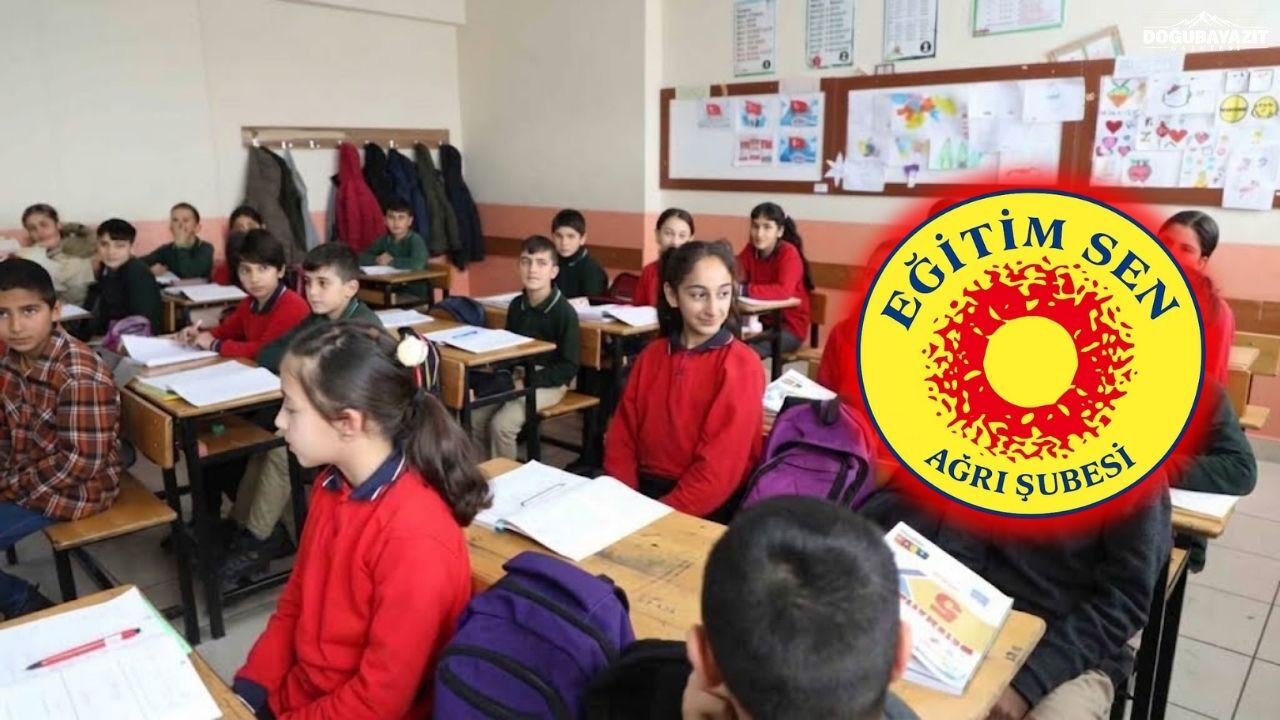 Kalıcı çözüm çağrısı: Eğitim Sen Ağrı'daki eğitim sorunlarını sıraladı
