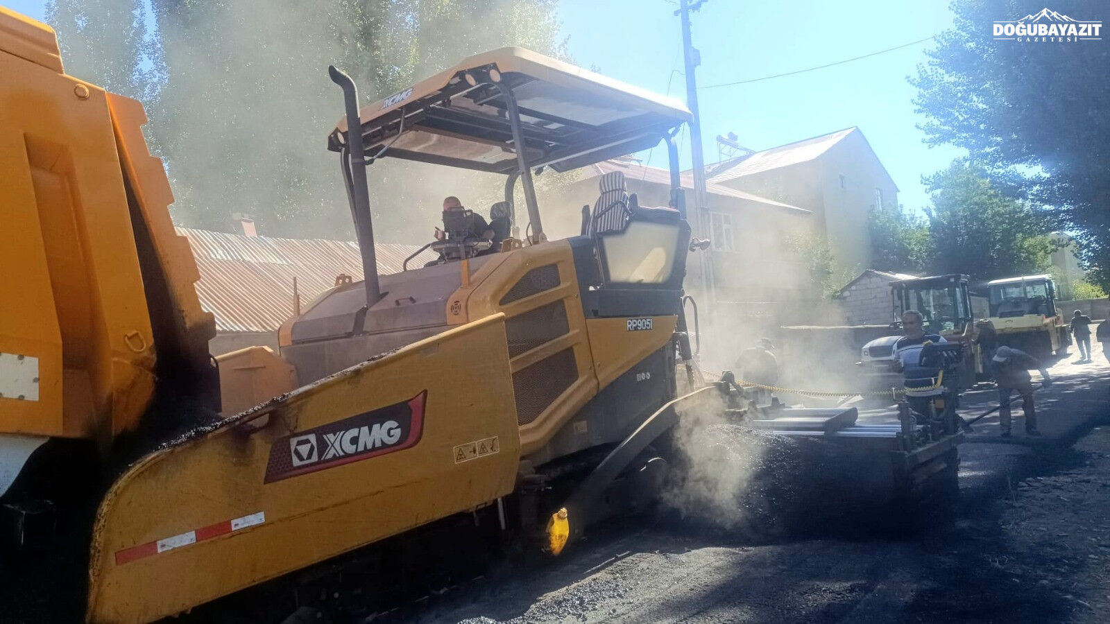 Köydes Projesi Devrede Diyadin'de Köy Yollarına Konfor Geliyor (2)