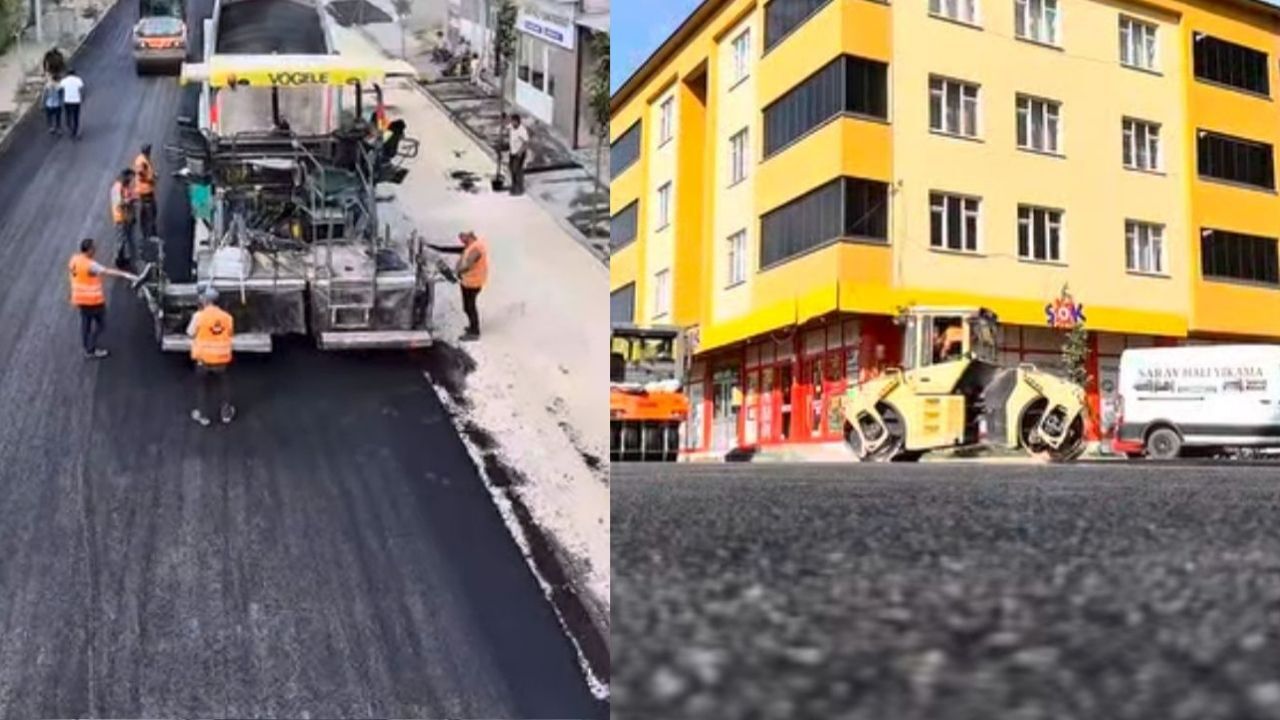 Patnos’ta Yollar Daha Konforlu Hale Getiriliyor