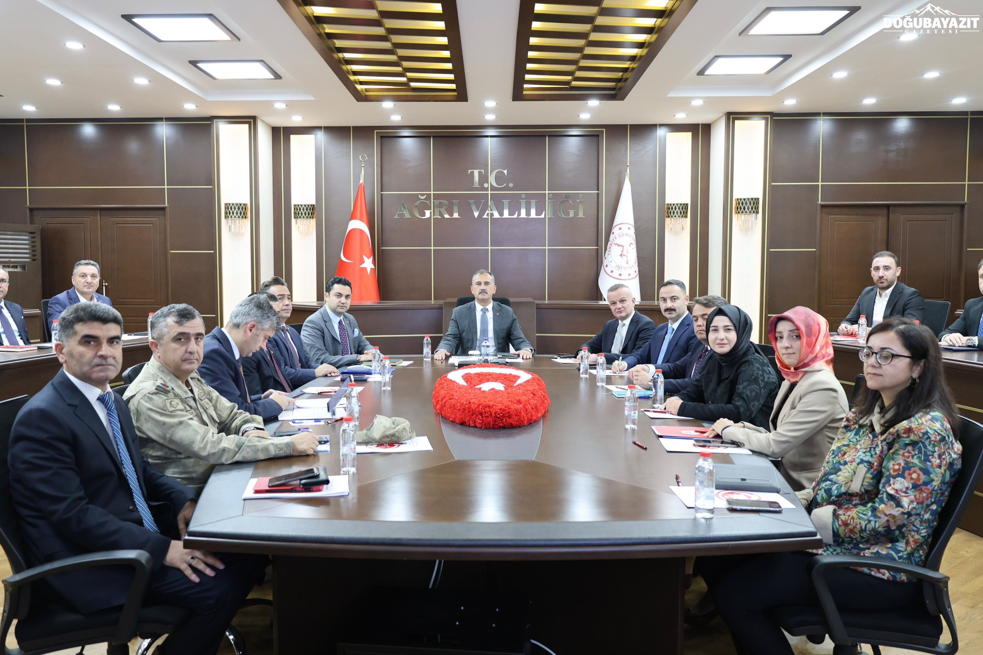 Ağrı’da Aileye Yönelik Eylem Planı Değerlendirildi