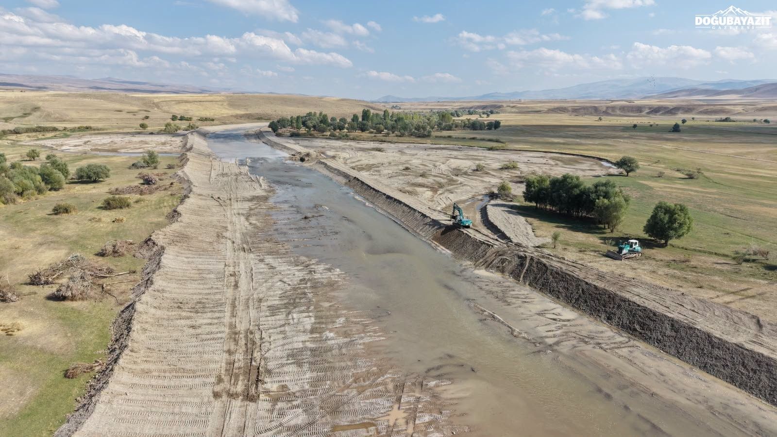 Ağrı’da Murat Nehri Için Taşkın Önleme Çalışması Başlatıldı2
