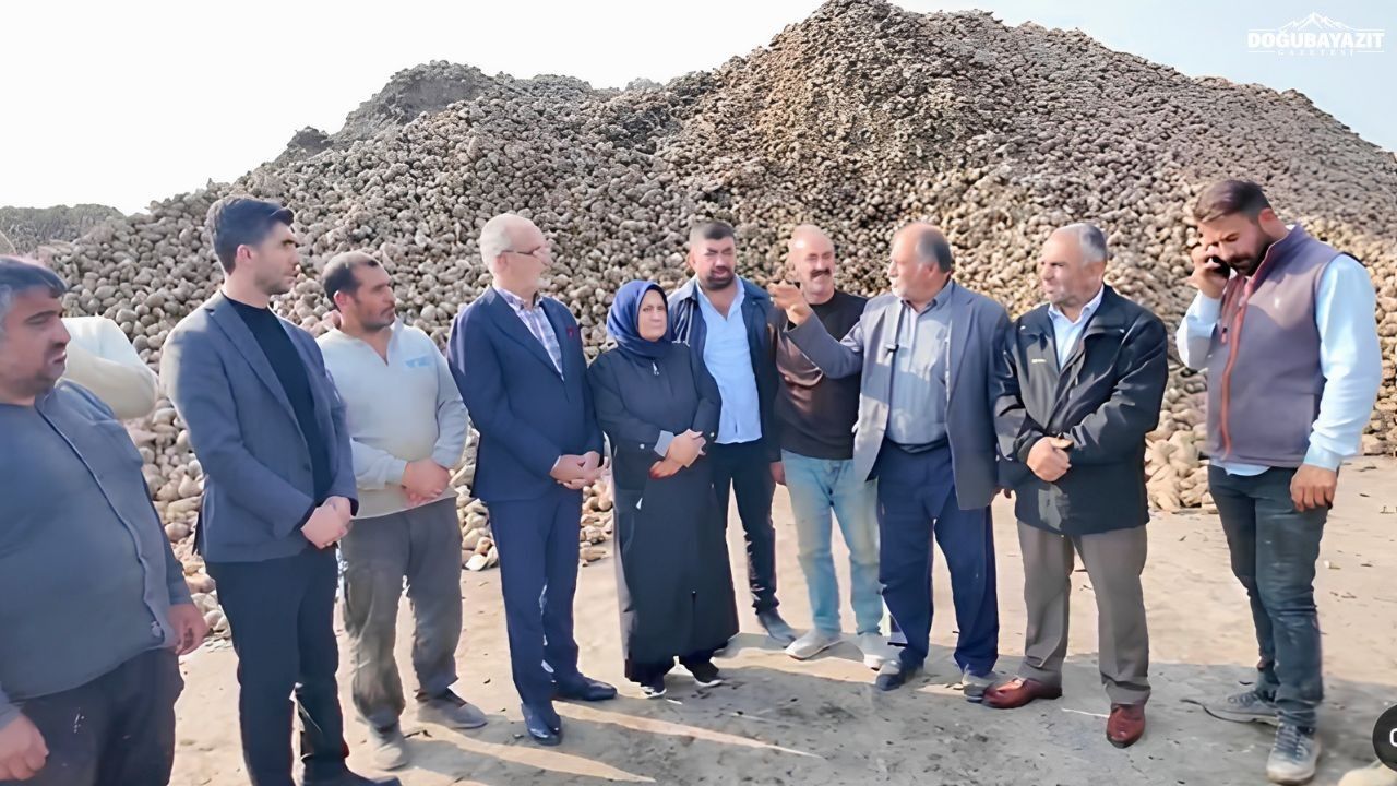Ağrılı Pancar Üreticileri Sakık'a Anlattı Borç Içinde Kaldık (2)