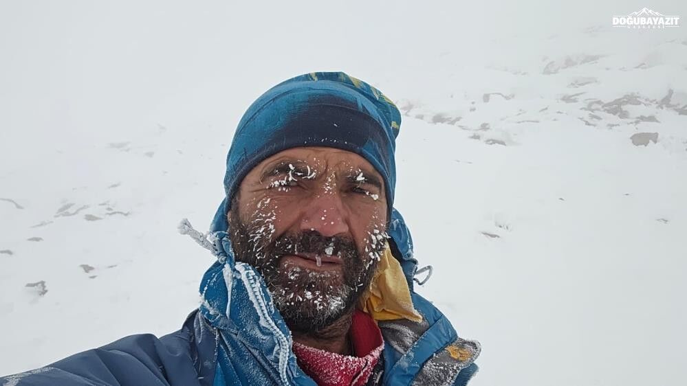 Diyarbakırlı Dağcının Ağrı Dağı’nda Zor Anları (2)