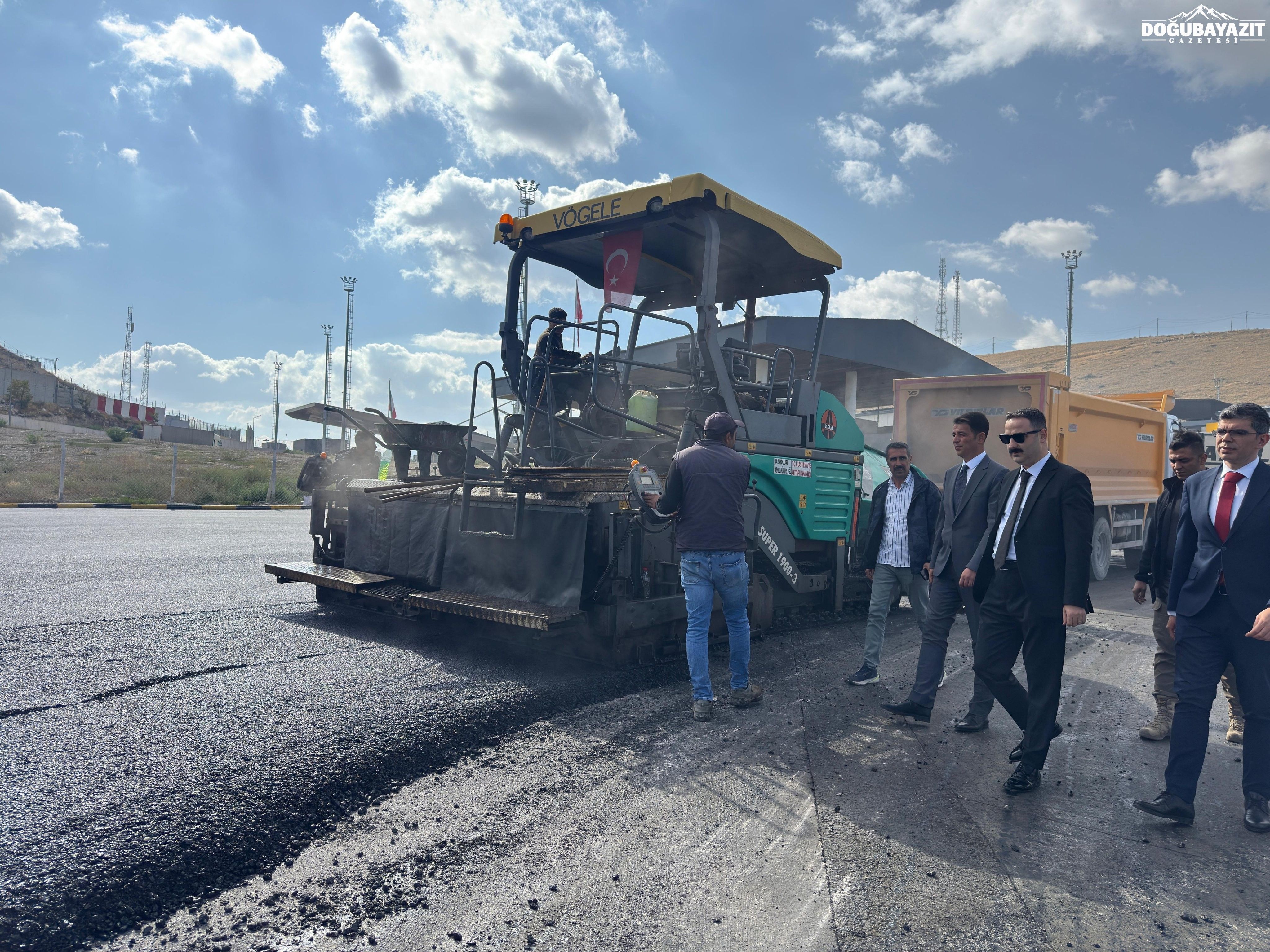 Doğubayazıt Kaymakamı Ayvat, Gürbulak'taki Çalışmaları Inceledi