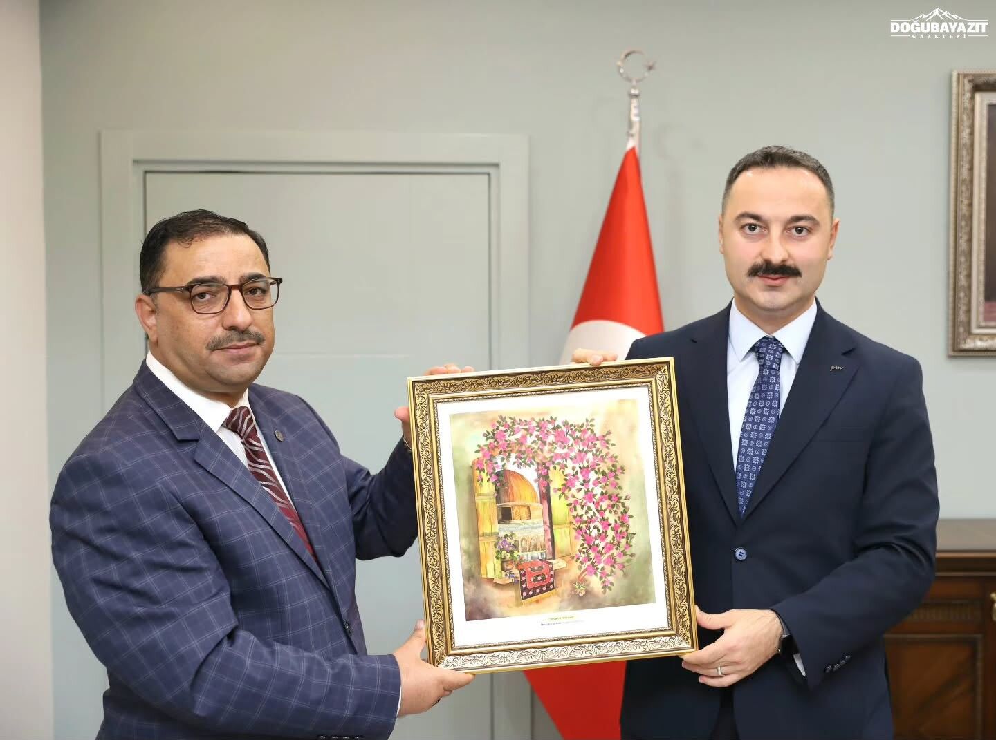 Doğubayazıt Müftüsü Demirkaynak’tan Kaymakam Ayvat’a Ziyaret1