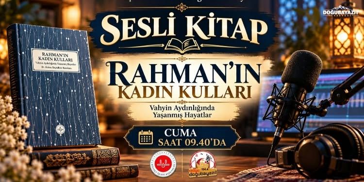 Doğubayazıt'ta Gönüllü Gençler Görme Engelliler Için Kitap Okuyor