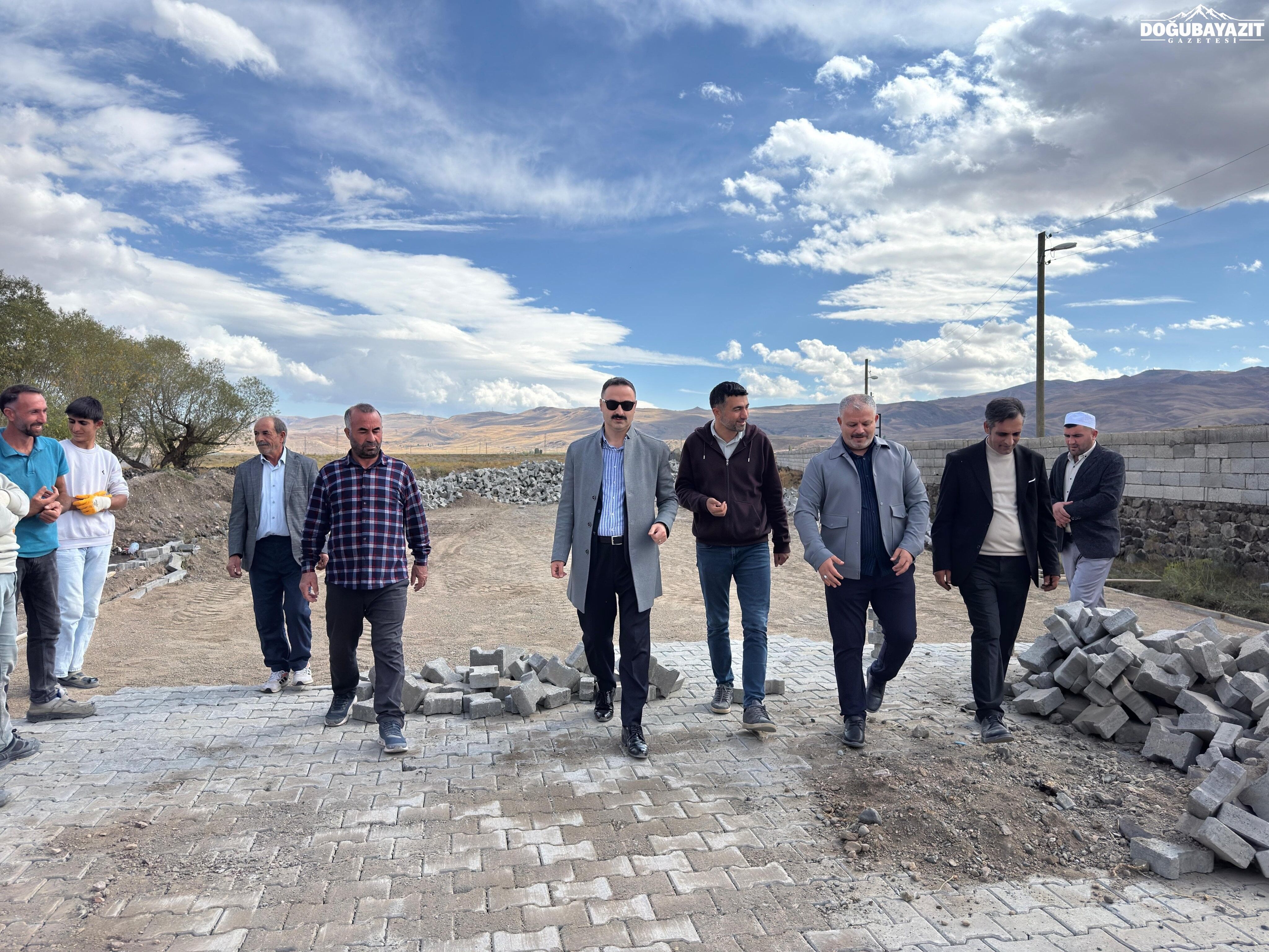 Doğubeyazıt’ta Şehitlik Yolu Yenileniyor