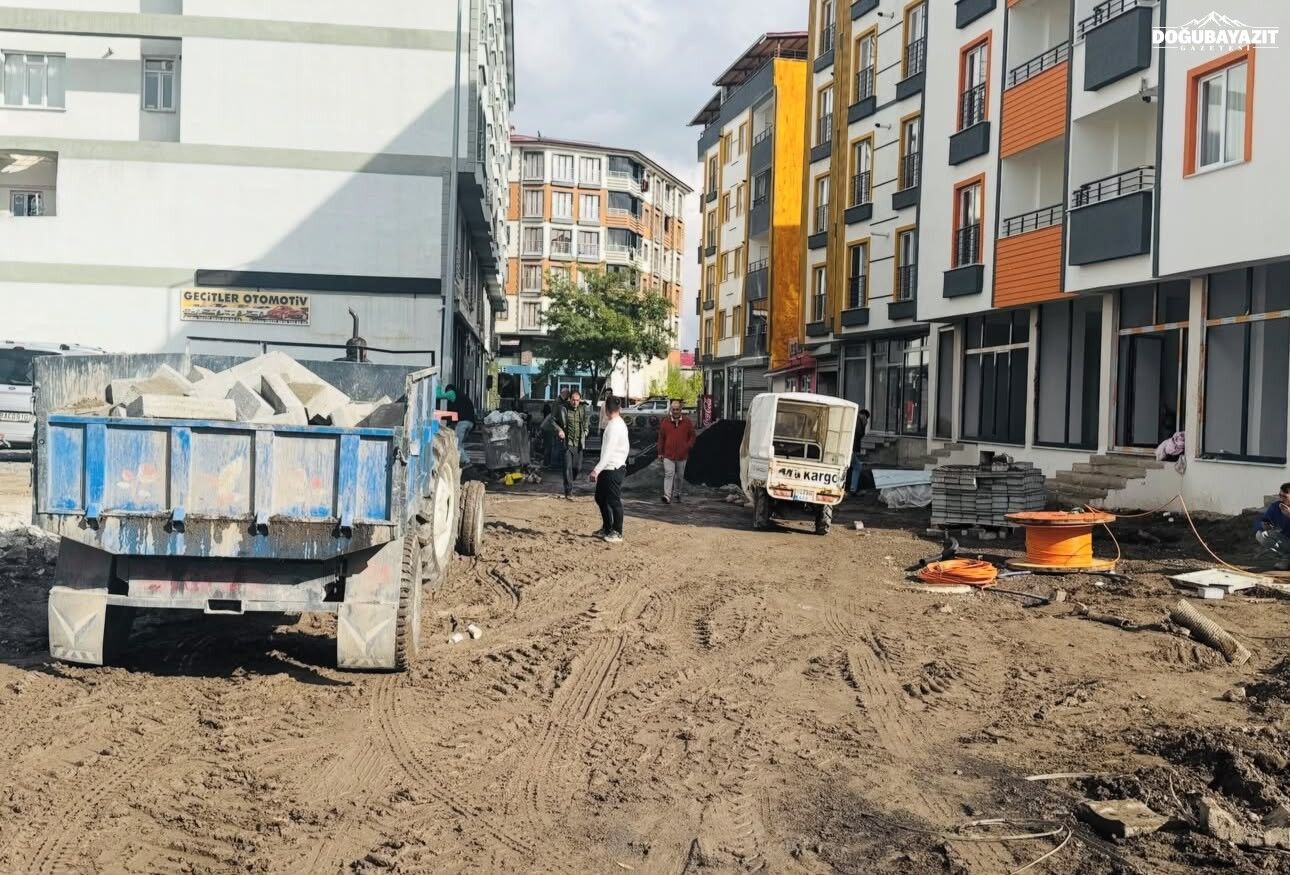 Patnosta Atatürk Mahallesi’nde Yol Ve Kaldırım Çalışması2