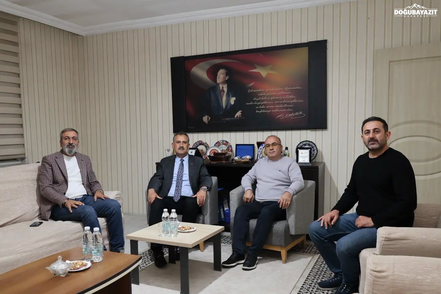 Vali Önder Bozkurt’tan Ağrı Basınına Ziyaret